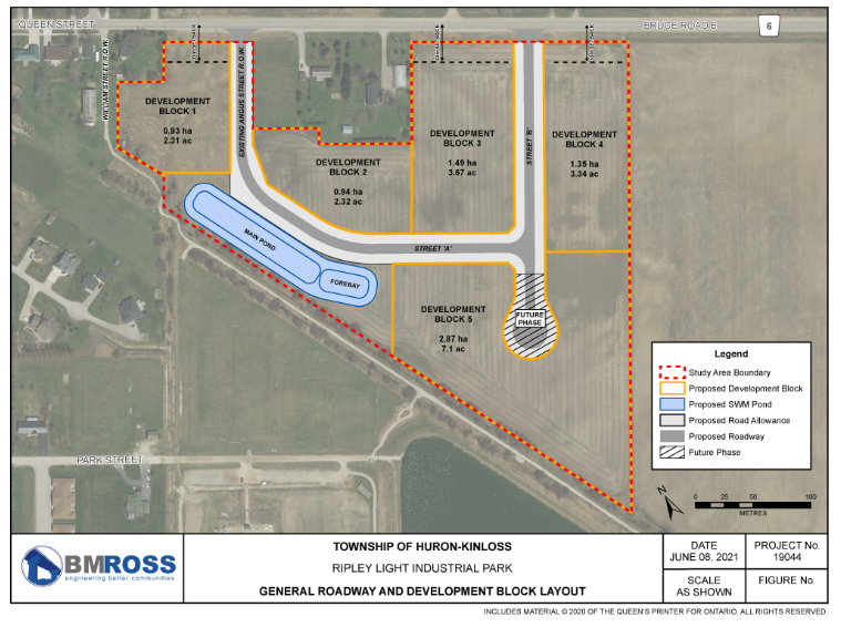 Ripley Industrial Park Map