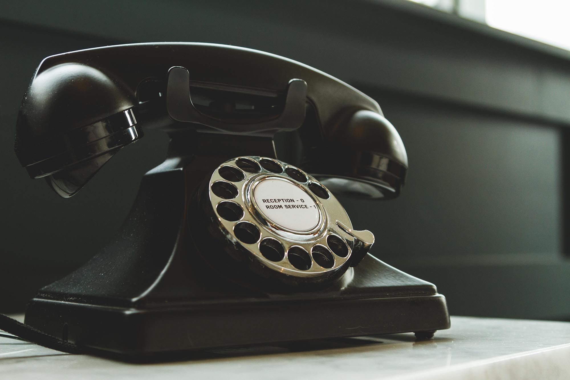 rotary telephone